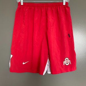 Red Nike Ohio State Men's Shorts Size XL